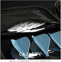 ダーツケースカバー（黒×黒） Amazon.co.jp: TRiNiDAD トリニダード ダーツケース CAPACITY キャパ